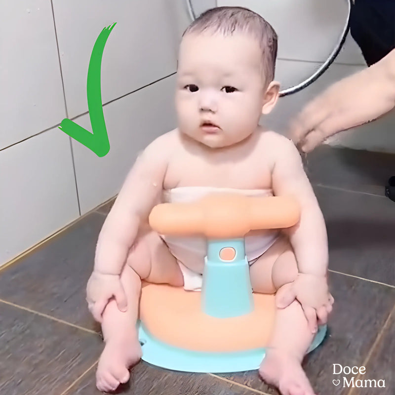 Cadeira de Banho Antiderrapante para bebês - BabySafe