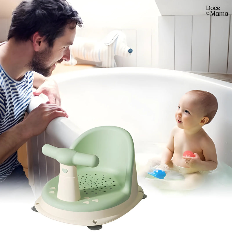 Cadeira de Banho Antiderrapante para bebês - BabySafe