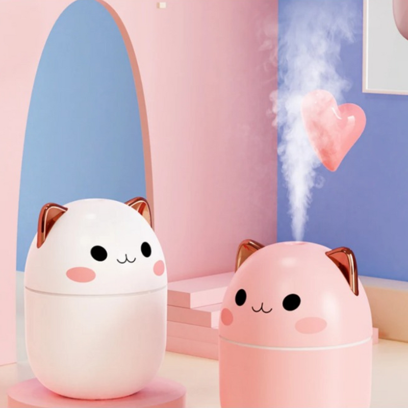 Umidificador Gatinho Cute