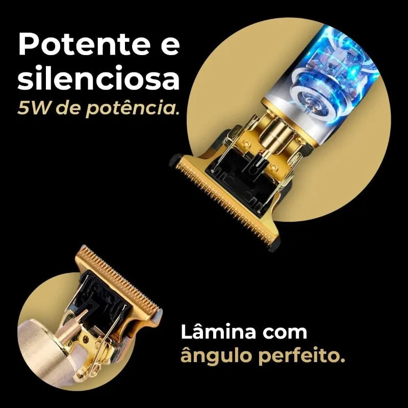 Maquina Profissional para Barba e Cabelo - Pro 3 em 1