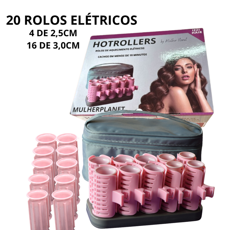 HOT ROLLERS - Kit com 10 Unidades